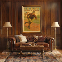 Legend in Motion The Unmatched Journey of a Sports Icon Jim Thorpe Poster