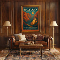 Wadi Doan Explore YemenS Timeless Poster