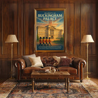 Majesty of Buckingham Palace Poster PosterGoat
