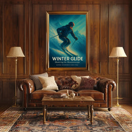 Winter Glide Poster