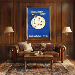 Dolder Eisbaan Zürich Poster