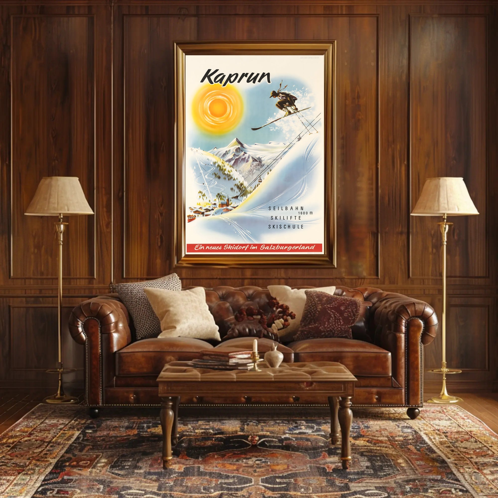 Discover Kaprun: A New Ski Village Poster PosterGoat