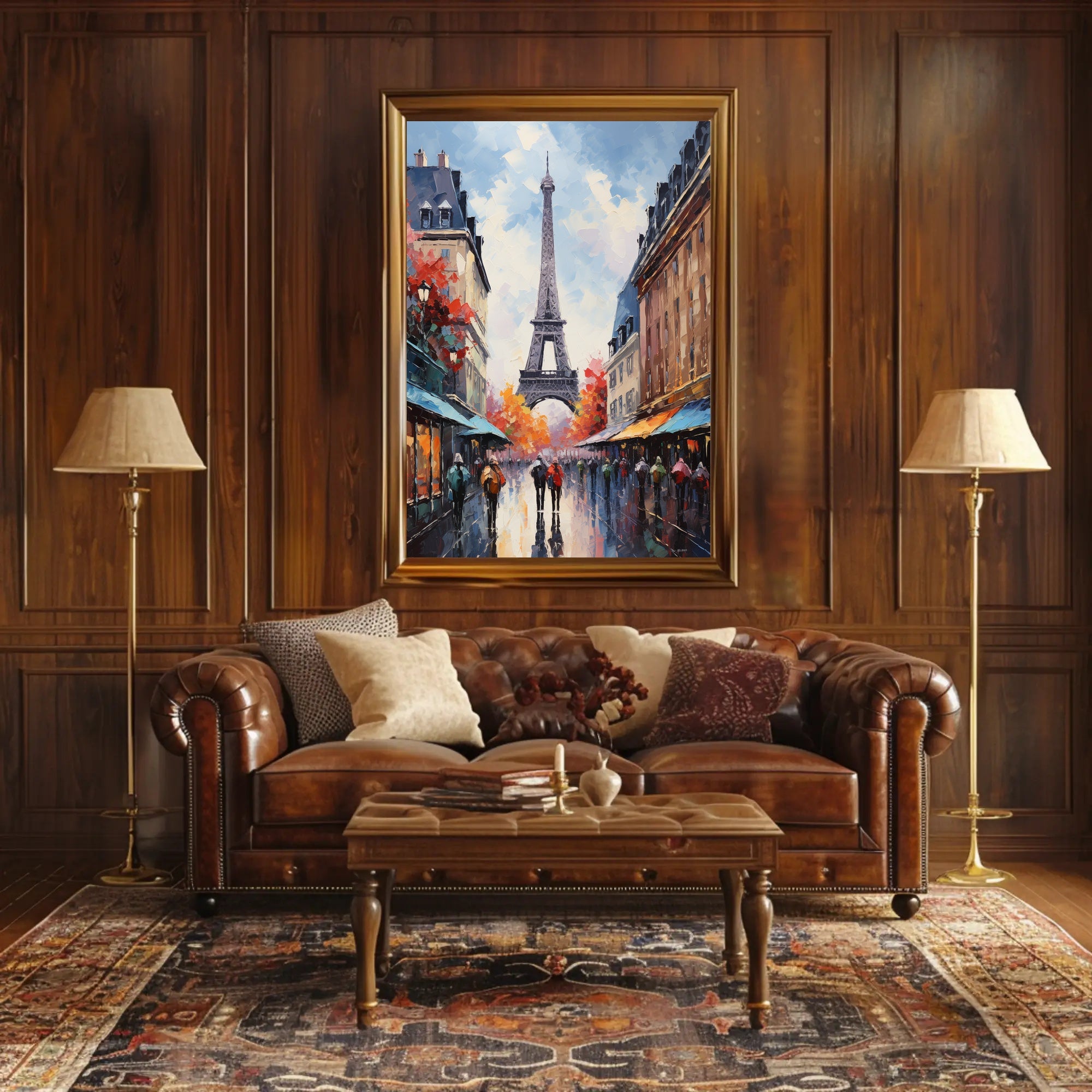 Autumn In Paris Poster