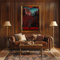 Kings Canyon National Park Poster