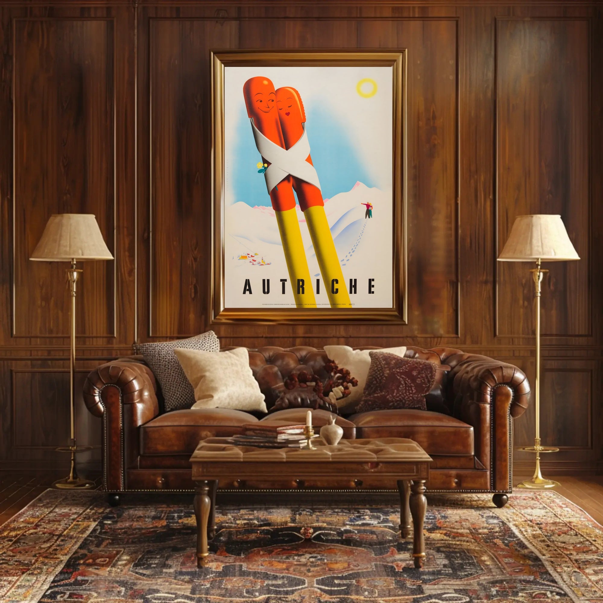 Autriche Travel Poster PosterGoat