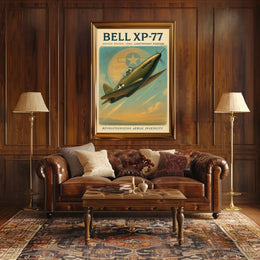 Bell XP-77 Lightweight Fighter Poster