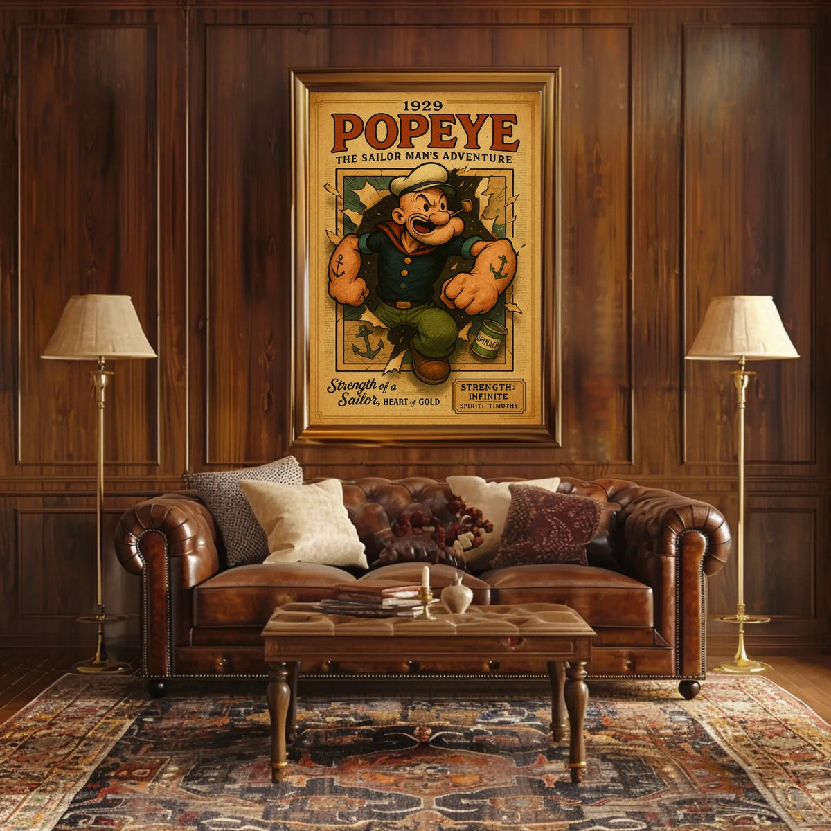 Popeye 1929 Art Poster POP-64