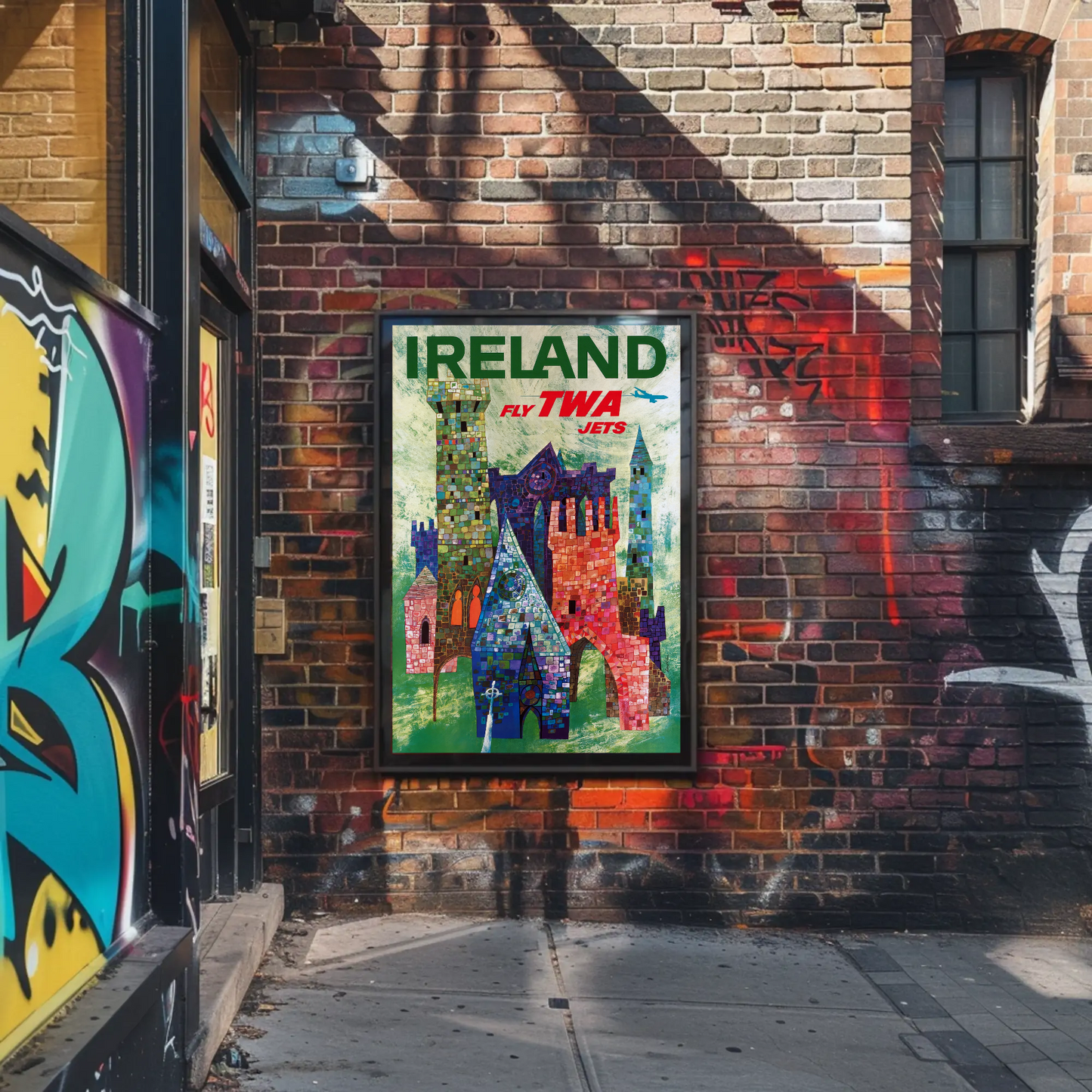 Ireland TWA Travel Poster