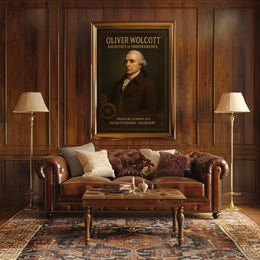 Oliver Wolcott Architect Of Poster