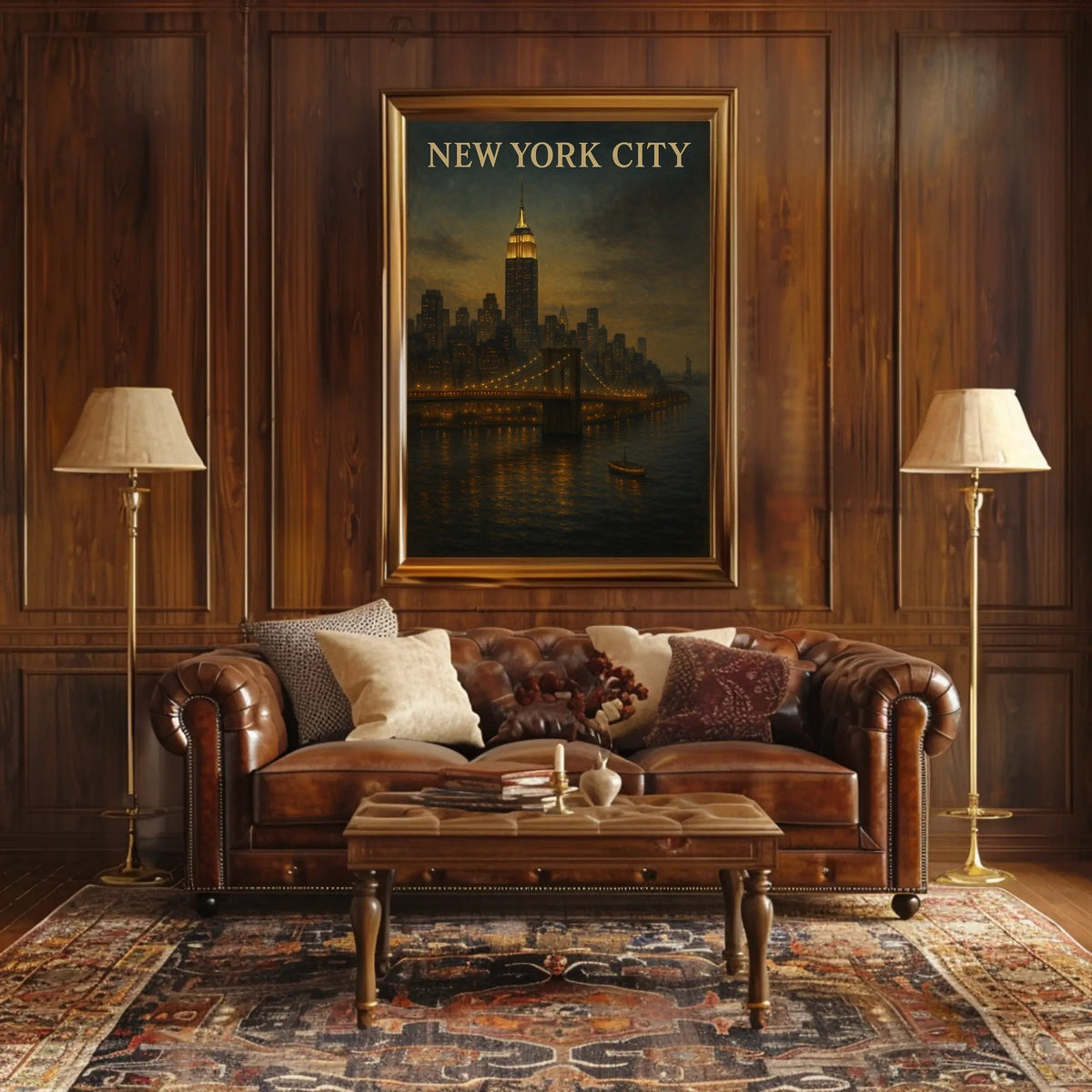 New York City Skyline Poster