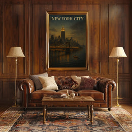 New York City Skyline Poster