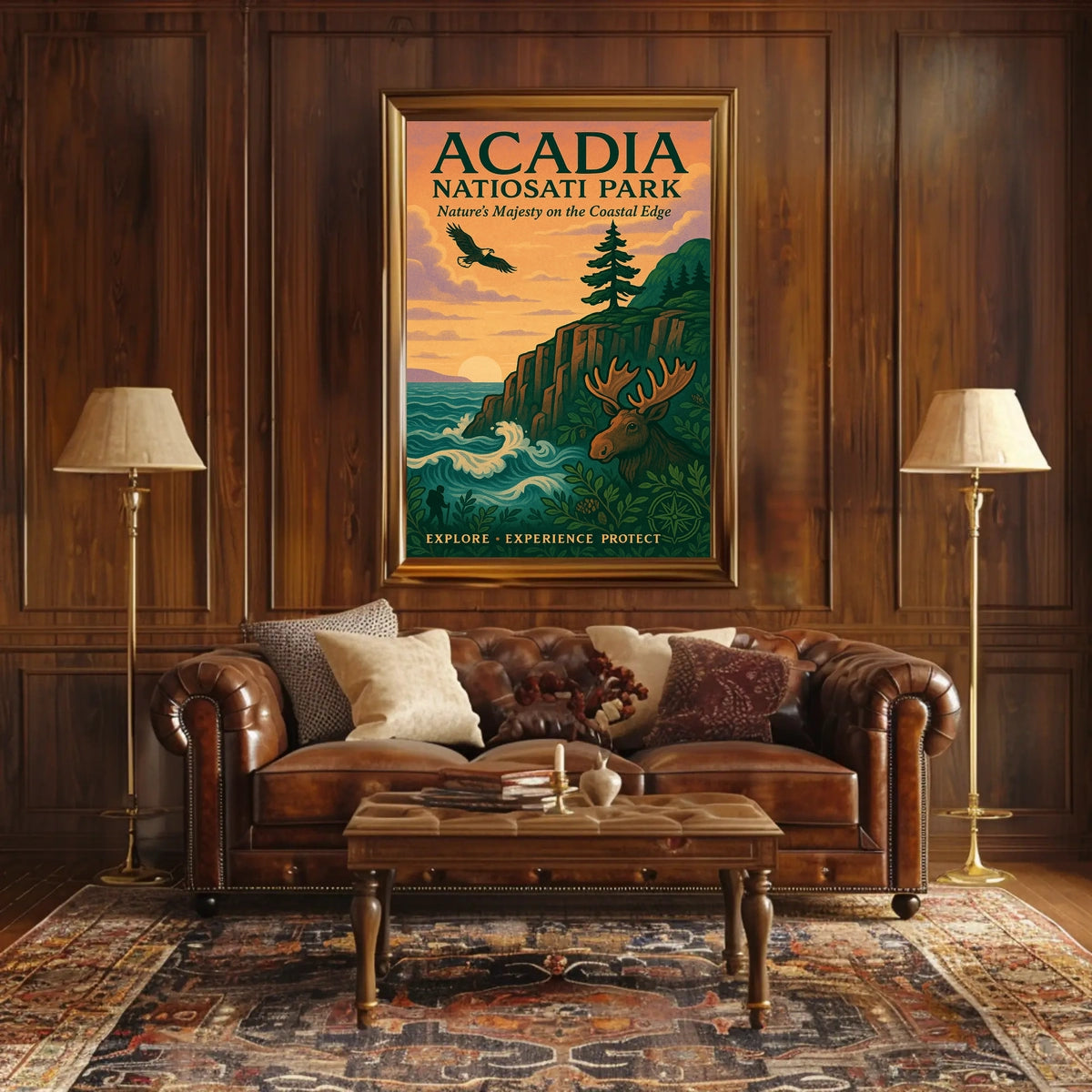 Acadia National Park Poster