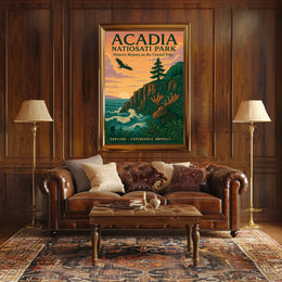 Acadia National Park Poster
