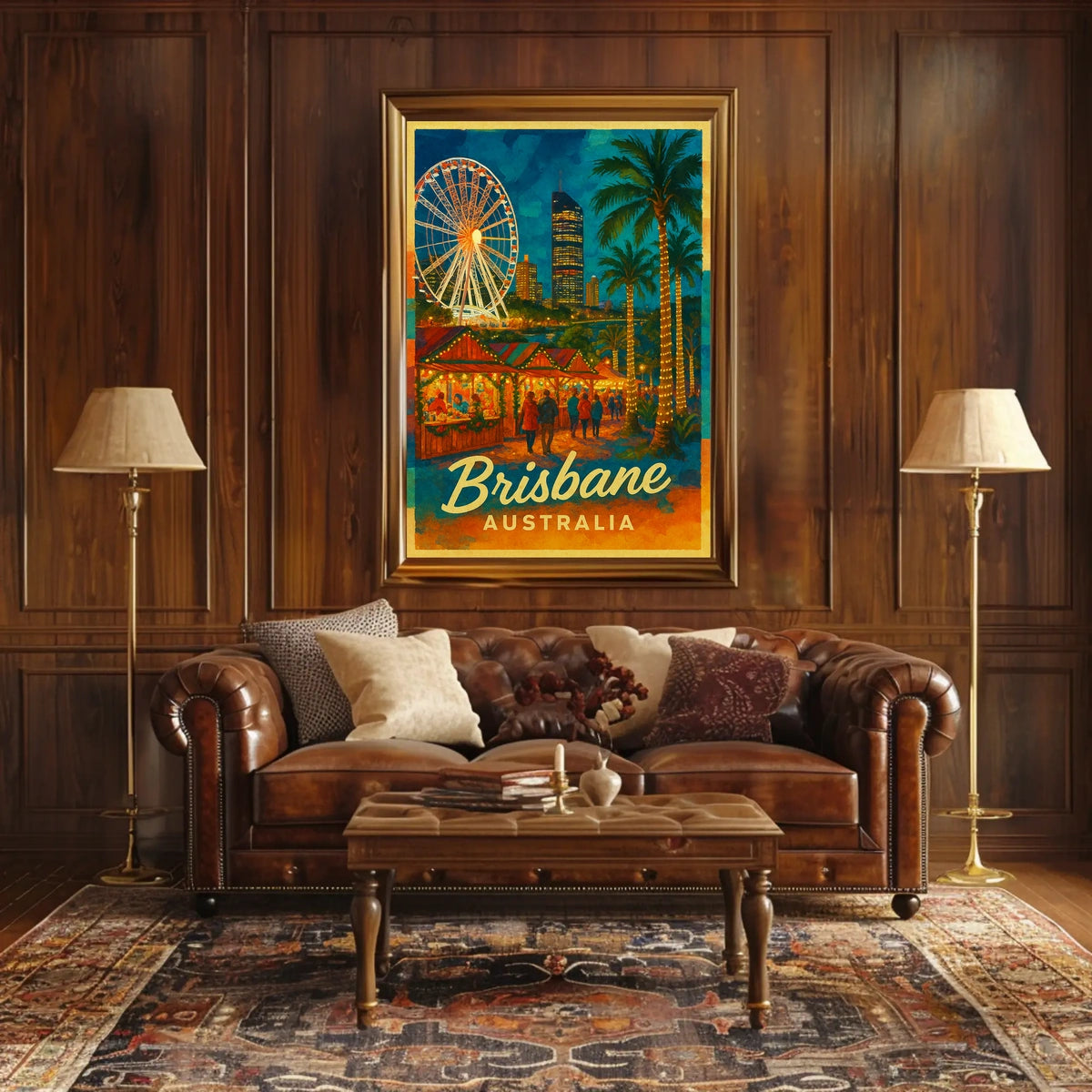 Brisbane, Australia Poster