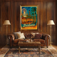 Brisbane, Australia Poster