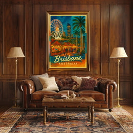 Brisbane, Australia Poster