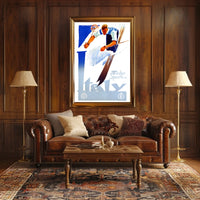 Winter Sports in Italy Poster