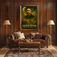 Chester Arthur Classroom Neoclassical Realism Poster