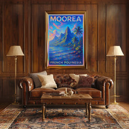 Moorea French Polynesia Poster