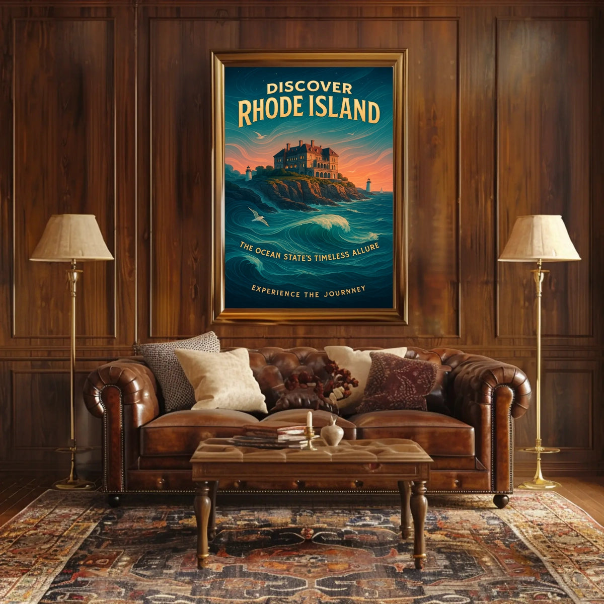 Discover Rhode Island Poster