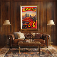 Kansas City Vibes Poster PosterGoat