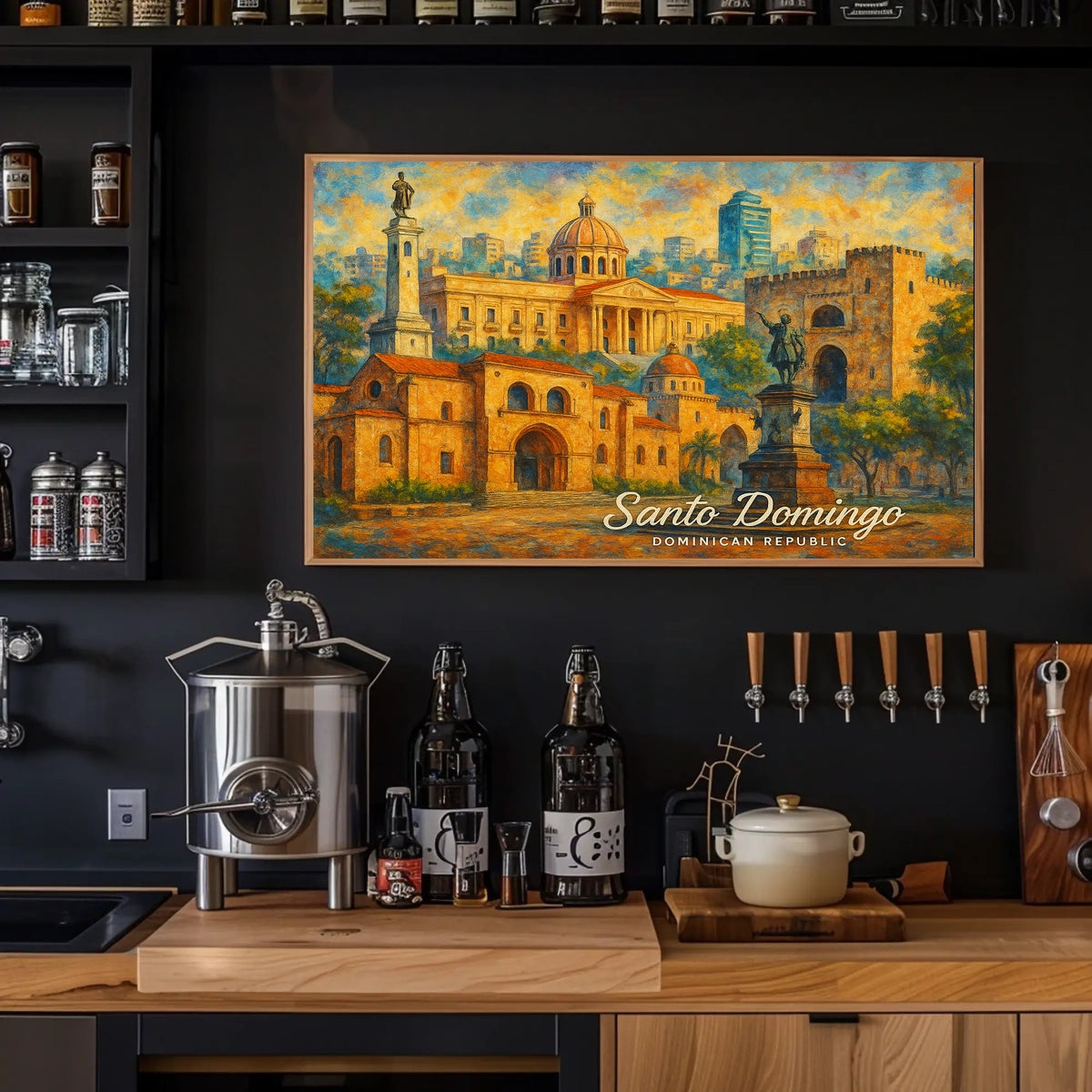 Santo Domingo Dominican Republic Poster