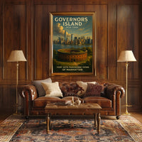 Governors Island New York Poster