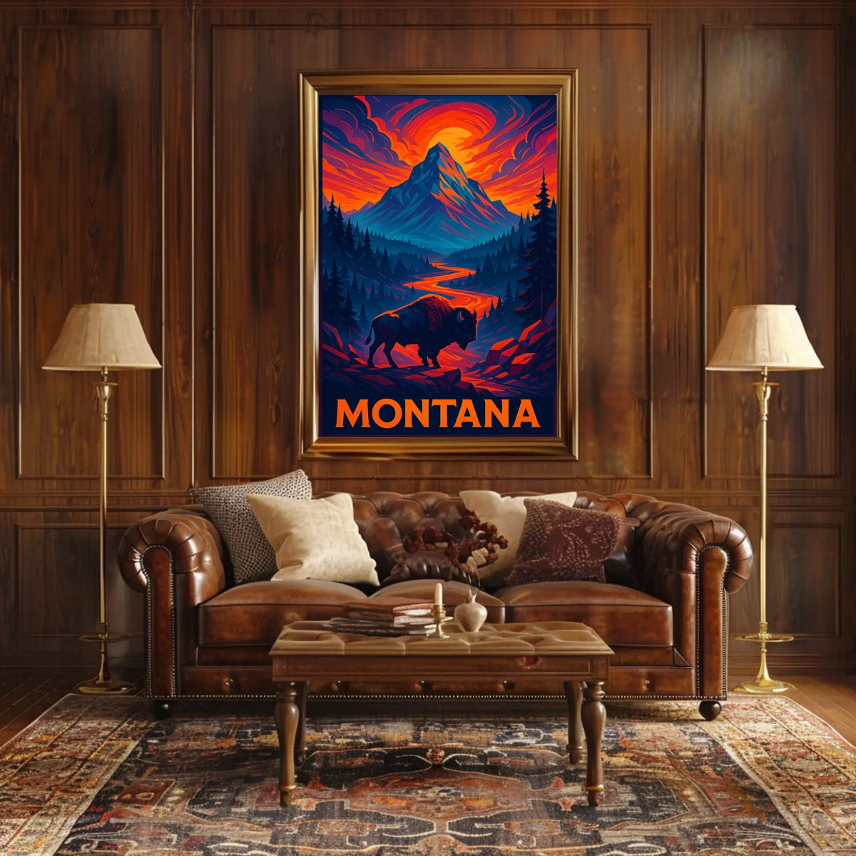 Majestic Montana Poster