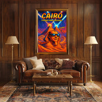 Cairo Pyramid Power Unleashed Poster PosterGoat