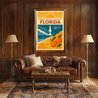 Florida The Sunshine State Poster