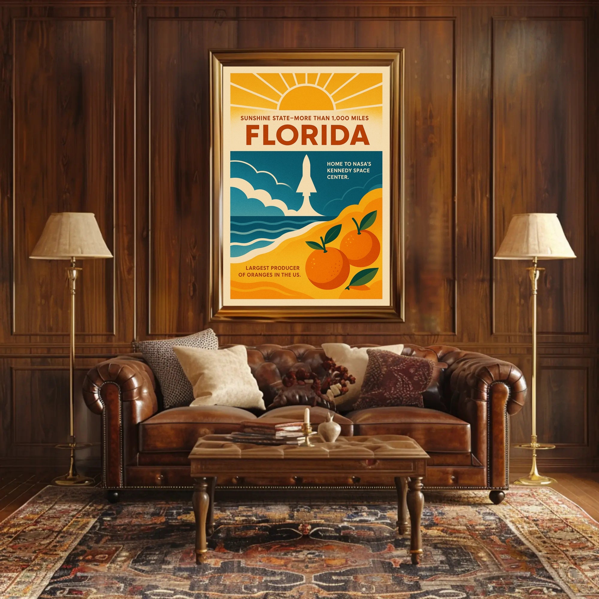 Florida The Sunshine State Poster