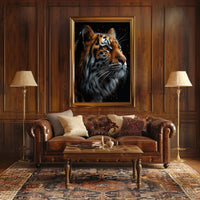 Majestic Tiger Portrait Poster