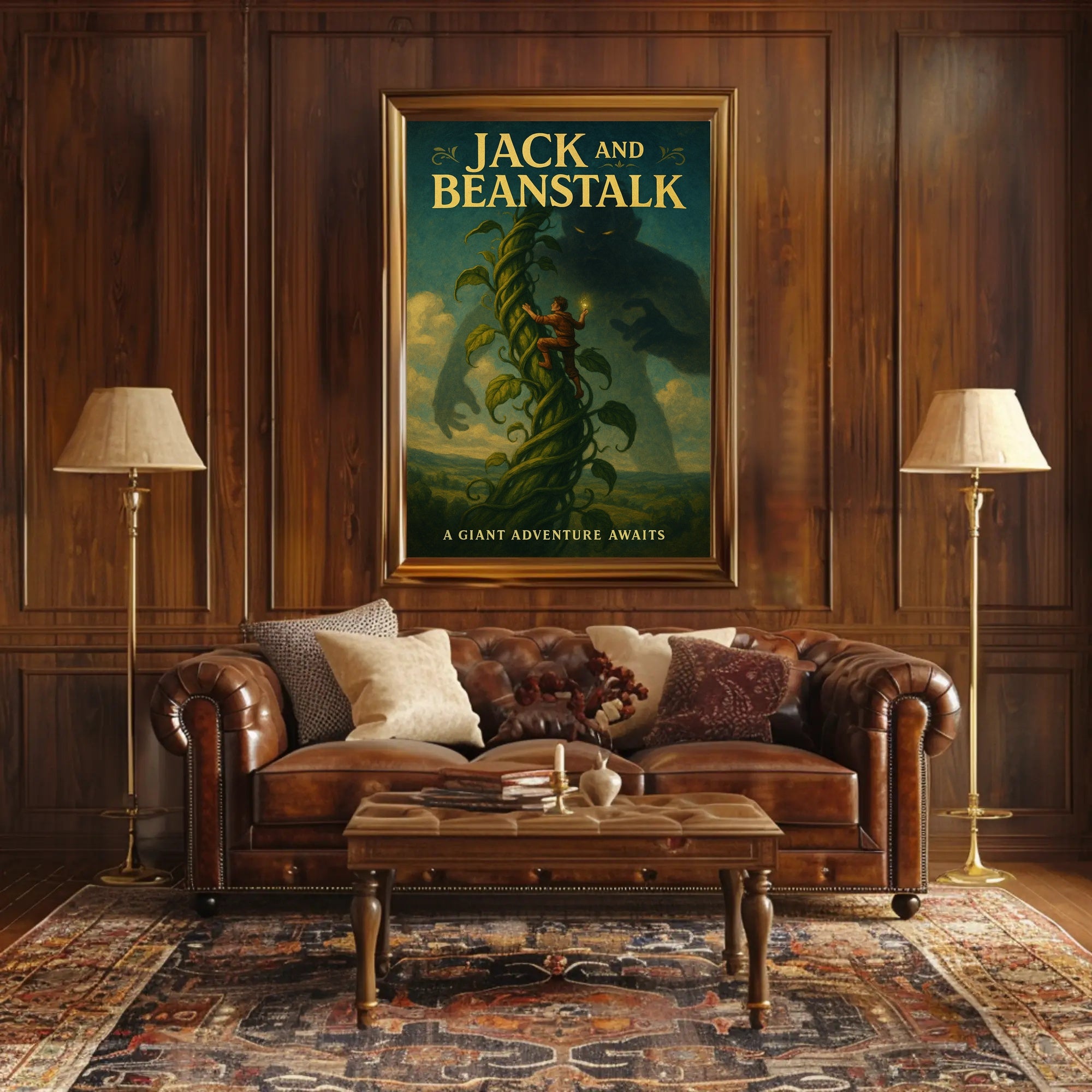 Jack and the Beanstalk Fantasy Adventure Poster