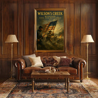 WilsonS Creek Missouri Civil War Poster