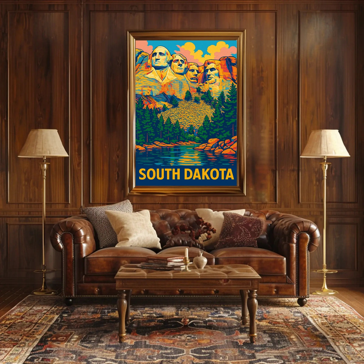 Mount Rushmore in South Dakota Poster