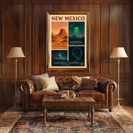 Discover New Mexico Poster