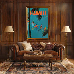 Jet Clippers To Hawaii Poster