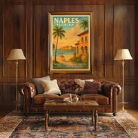 Naples, Florida Tropical Elegance Poster