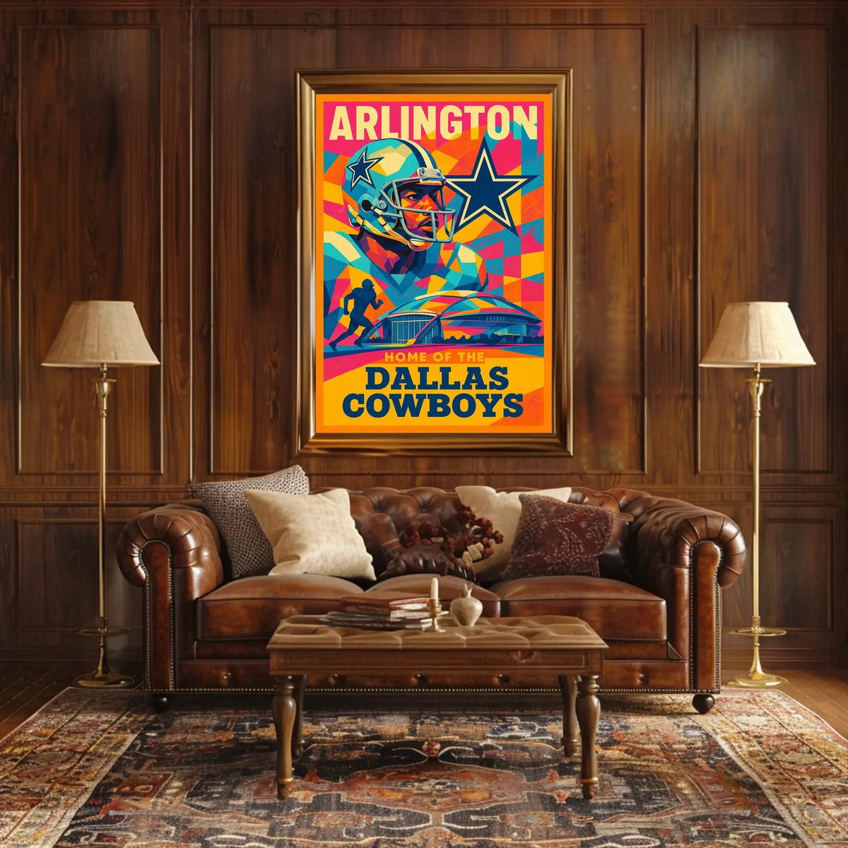 Arlington Home of the Dallas Cowboys Poster