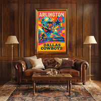 Arlington Home of the Dallas Cowboys Poster