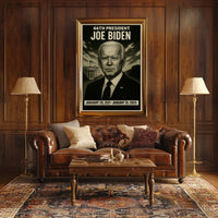 Joe Biden 46Th President Poster