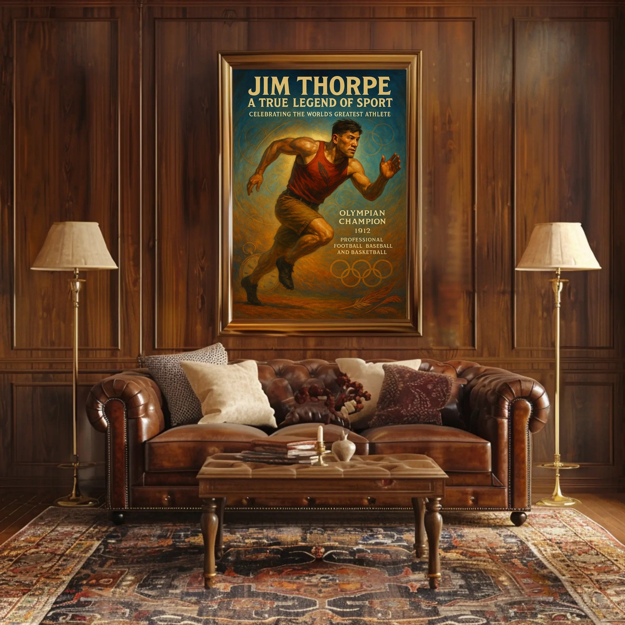 Jim Thorpe – A True Legend of Sport Poster