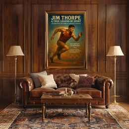 Jim Thorpe – A True Legend of Sport Poster