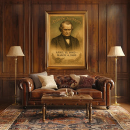 Andrew Johnson 17th President Poster