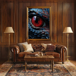 The DragonS Gaze Poster