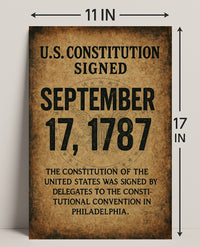Constitution Signing September 17 1787 Poster PosterGoat