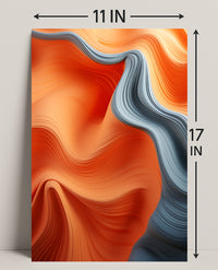 Flowing Colors Poster PosterGoat