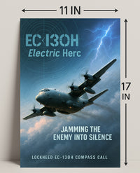 EC-130H Electric Herc Poster PosterGoat