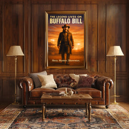 Buffalo Bill The Legend Lives On Poster PosterGoat