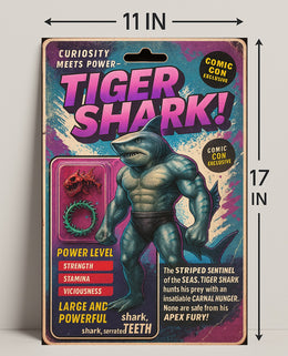 Tiger Shark Comic Con Exclusive Poster PosterGoat